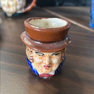 Vintage Ceramic Toby‎ Mug with Brown Hat